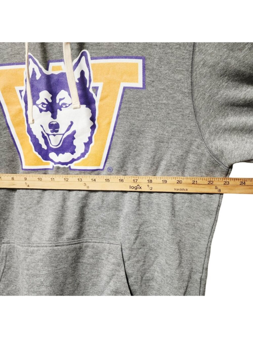 Homefield University Of Washington Huskies Gray Hoodie Size XXL - Picture 6 of 6